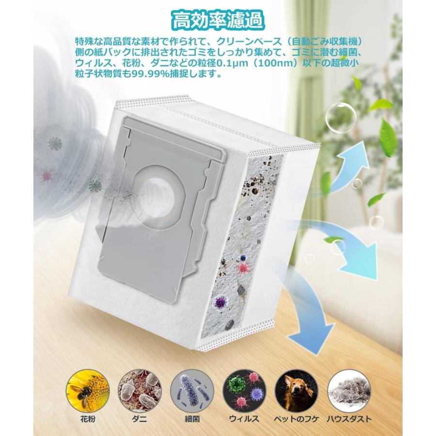 動作OK ルンバ i3 ロボット掃除機 交換用フィルター付き ルンバi3+ i5+ i7+ j7+ s9+と互換性のある消耗品セットロボット掃除機