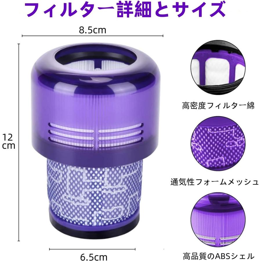 ダイソン掃除機 SV18 デジタルスリム用フィルター（2個）掃除機