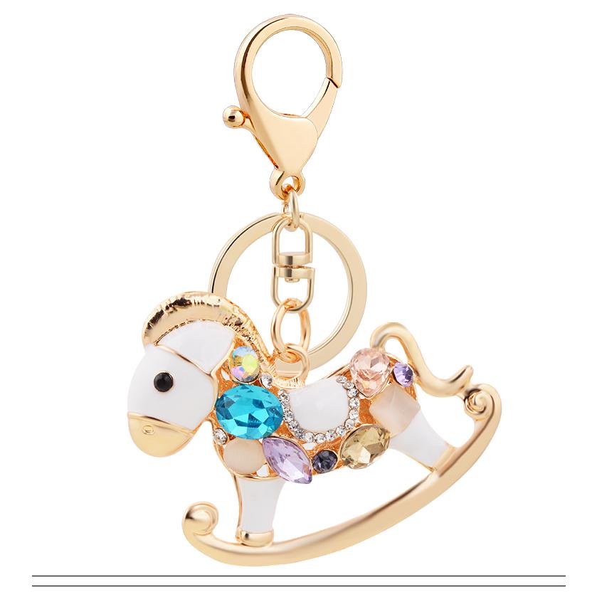 回転木馬 アクセサリー キーチェーン バッグチャーム キラキラ タッセル キーホルダー おしゃれ かわいい プレゼント レディース ラインストーン 飾り Keyma001new オリジンショップ 通販 Yahoo ショッピング