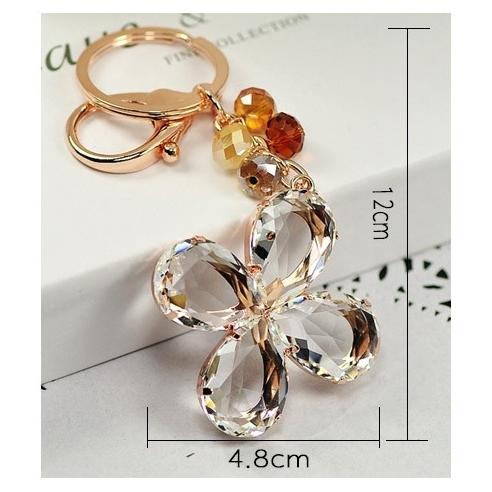 CHANEL✨【刻印あり】クローバー チャーム トップのみ　キーホルダー CHANEL✨【刻印あり】クローバー チャーム トップのみ