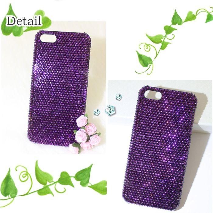 ティッシュケース　デコケース　ハンドメイド　キラキラ　パープル 楽天市場】ティッシュケースカバー 艶あり エナメル調 パープル