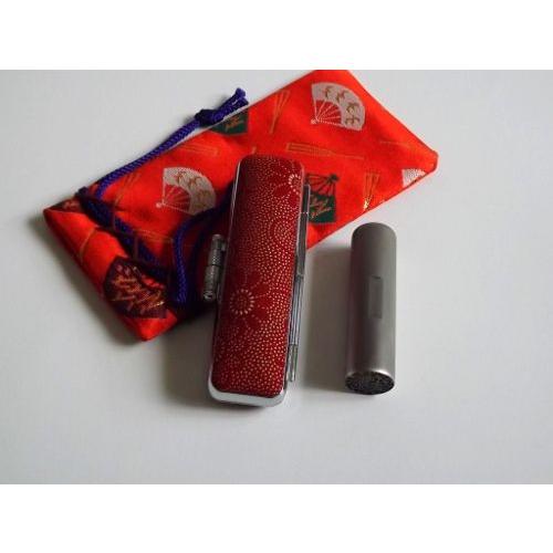 最終手仕上げチタン印鑑