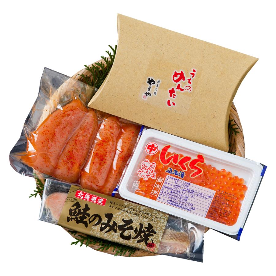 北海道いくら 鮭とやまや明太子 詰合せ 6976 774 オリジナル工房ヤフー店 通販 Yahoo ショッピング
