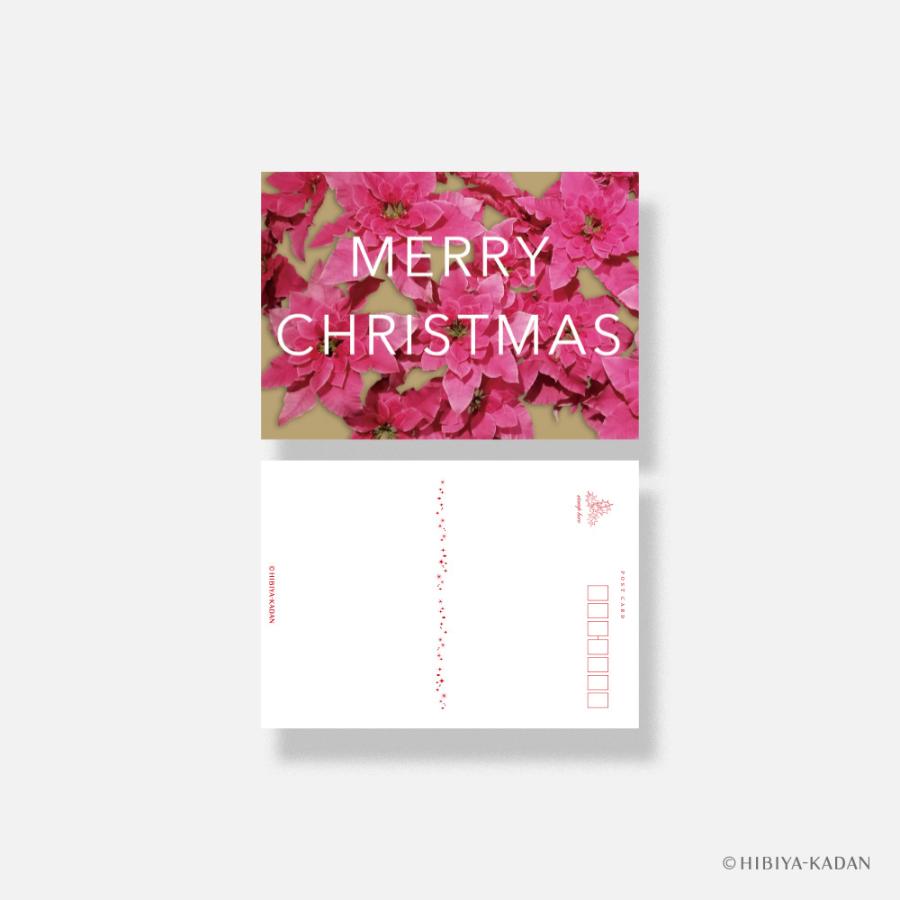 ダイゴー　日比谷花壇 クリスマスカード typography-02 Princettia N7741