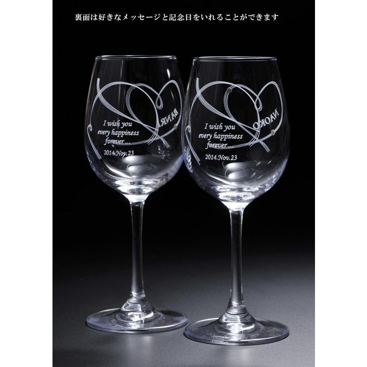 プレゼント 名入れ ワイン 誕生日プレゼント 男性 女性 結婚祝い 名前入り ギフト プレゼント 誕生日 お祝い 結婚祝い ラムール ペアハート ワイングラス 名入れのギフトハートangelic 通販 Yahoo ショッピング