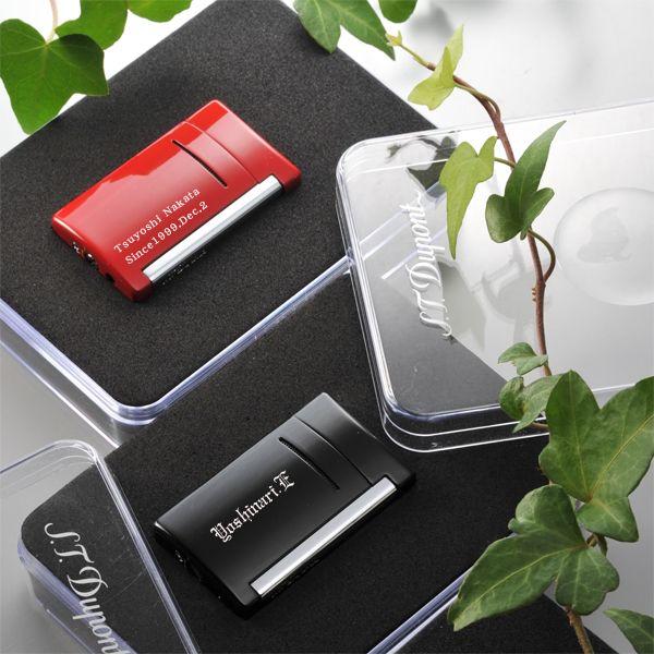 誕生日プレゼント ライター 男性 気品高くセレブなs T Dupont 女性 彼氏 名前入れ 彼女 名前入れ 喫煙具 ライター プレゼント S T Dupont ミニジェット デュポン ライター 専用ガスレフィルセット Ca1116 名入れのギフトハートangelic 販売販売済み