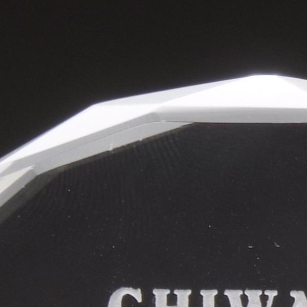 名入れ ギフト 表彰 記念品 ガラス クリスタル製サークルミニ盾