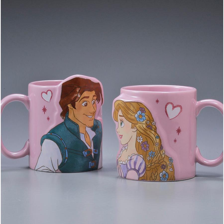 Disney（ディズニー） 名入れ ギフト SXX ペアマグカップセット 塔の上