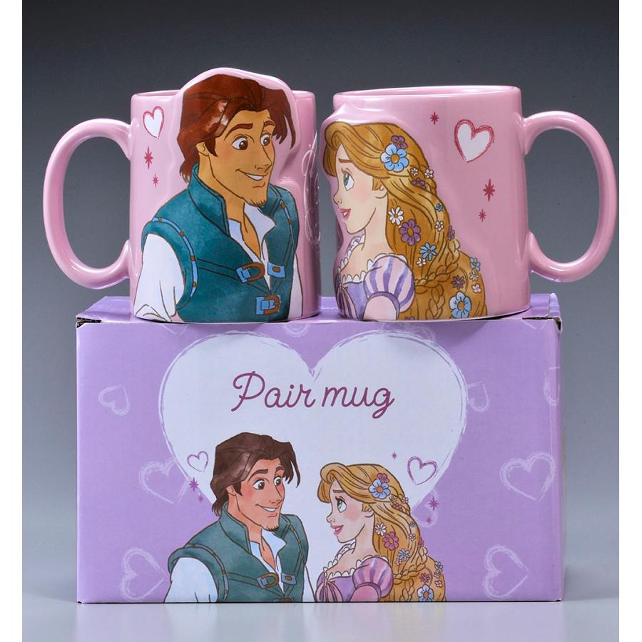 Disney（ディズニー） 名入れ ギフト SXX ペアマグカップセット 塔の上