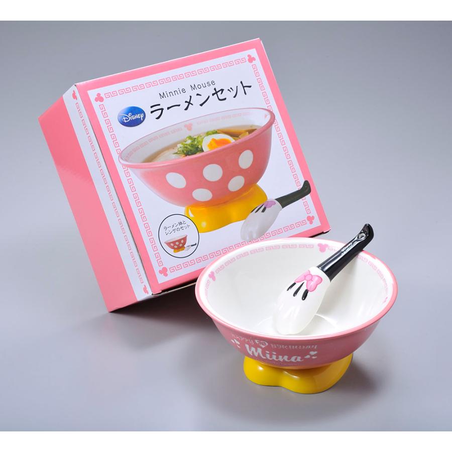 名入れ ギフト SXX ディズニー Disney レンゲ付ラーメンセット ミニーマウス |  | 01