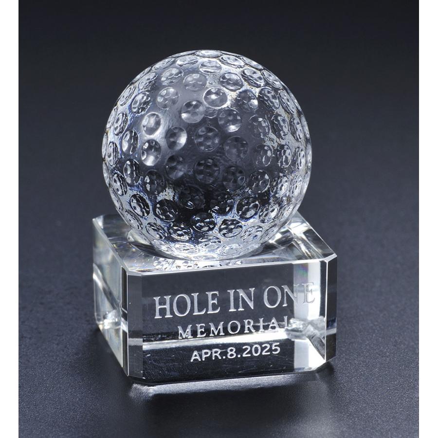 名入れ ギフト SXX インテリア雑貨 台座付き ゴルフボール ミニ