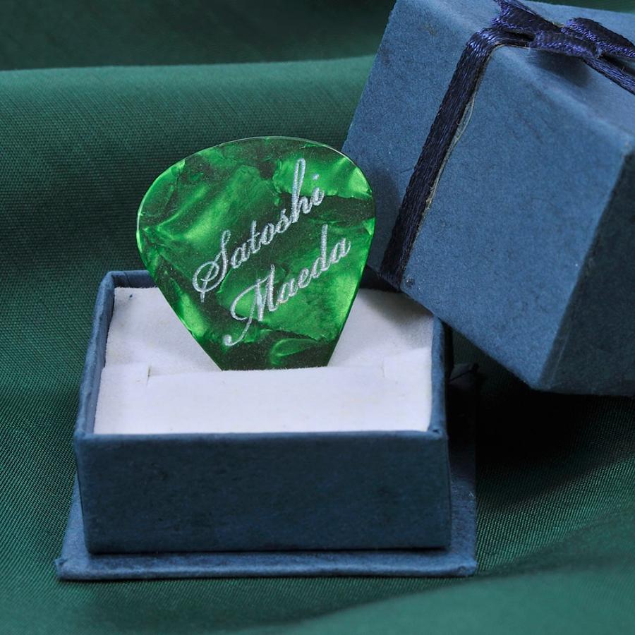 名入れ ギフト LXX ピック マーブル模様 ギターピック 0.71mm ギフト