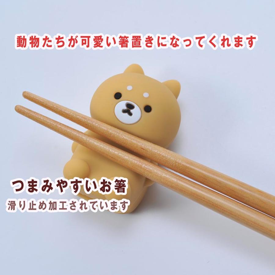 名入れ ギフト LXX 箸セット HASHIMALS 日本製 箸 21cm と アニマル