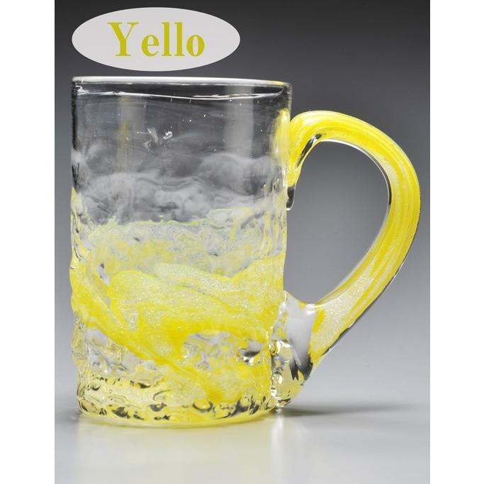 琉球ガラス 泡シブキ ビアジョッキ 単品 ギフト プレゼント 誕生日