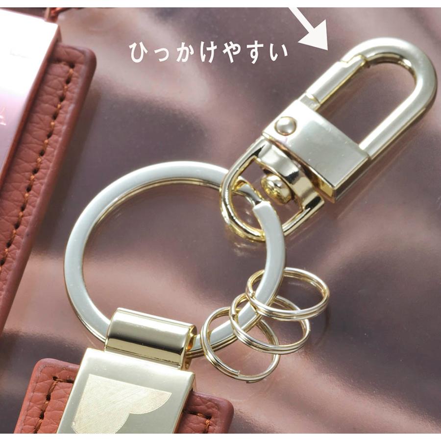 YH 名入れ ギフト MXX ペアキーホルダーセット フック付きカラーレザー