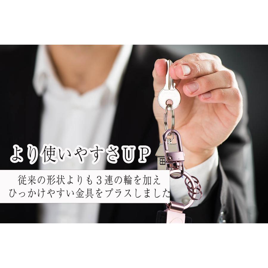 名入れ ギフト MXX ペアキーホルダーセット フック付きカラーレザー
