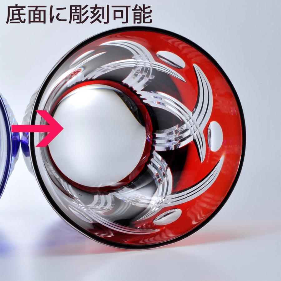 名入れ プレゼント 還暦 喜寿 米寿 卒寿 誕生日 御祝い ギフト 色彼硝子 そよ風 切子 フリーカップ Krogr Irgr Pair Fc 名入れのギフトハートangelic 通販 Yahoo ショッピング