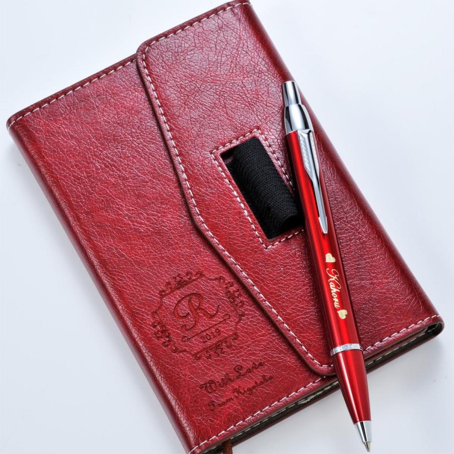 PARKER（パーカー） 名入れ ギフト LXX レザーメモ帳 & パーカーIM