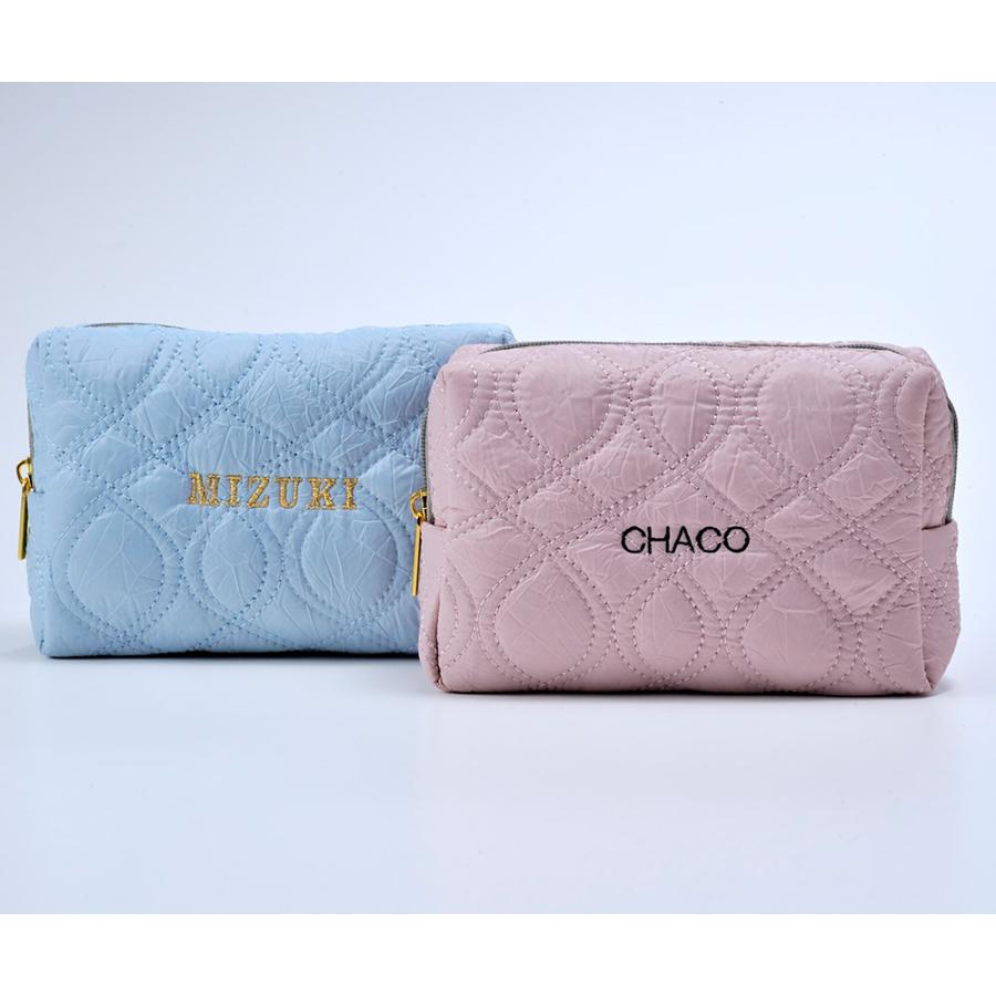 Naptime キルティングポーチ(コスメポーチ) naptime キルティングポーチ ライトブルー 西島隆弘 nissy naptime