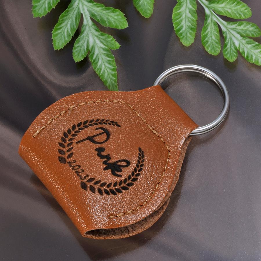 名入れ ギフト LXX ピック オリジナル ウッドギターピック 合革ピック