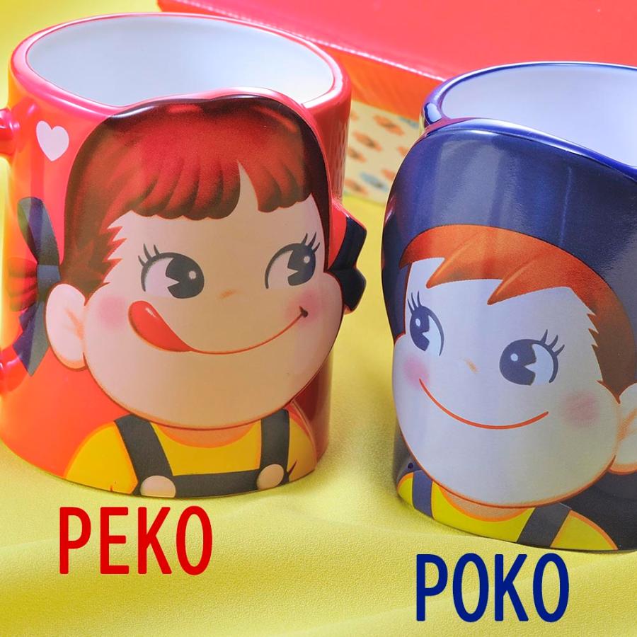 名入れ ペアマグカップ カップルセット Peko ペコちゃん 不二家 ペアマグ マグカップ 300ml ペコちゃんグッズ｜original｜03