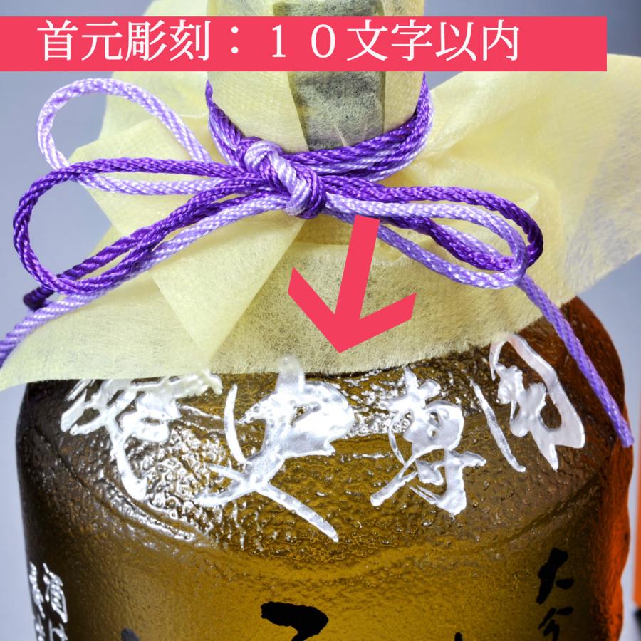 在庫限り】名入れ ギフト SXX 麦焼酎 二階堂 吉四六 720ml 瓶 & 有田焼