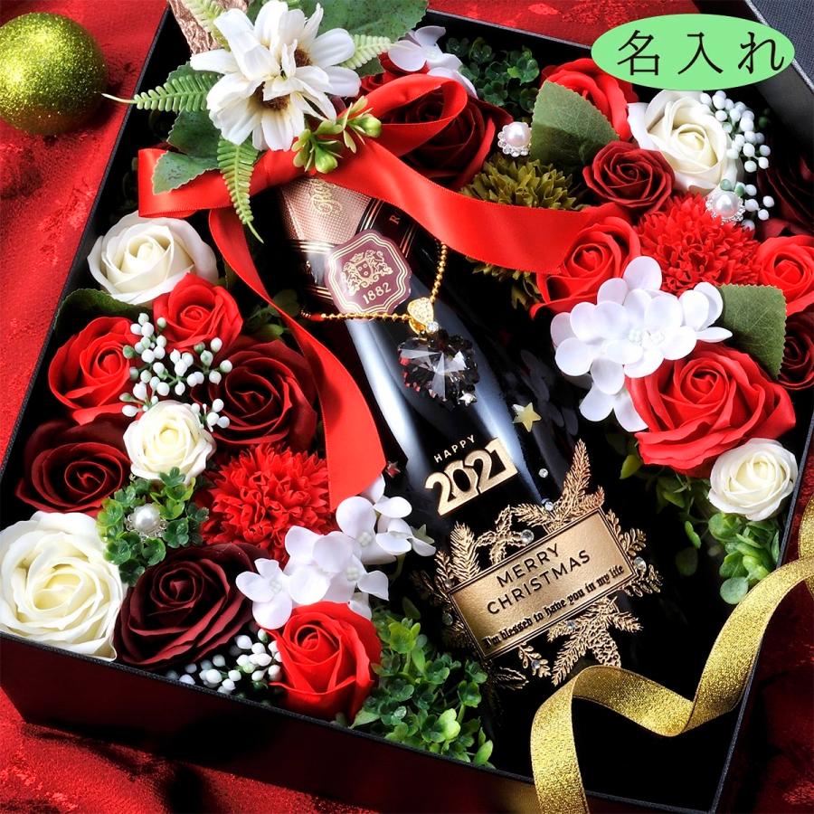 成人式　お祝い　プレゼント　スパークリングワイン　ロジャー グラート カヴァ ロゼ　ブリュット750ml 辛口 ロゼ スペイン　ソープフラワー豪華BOXセット｜original