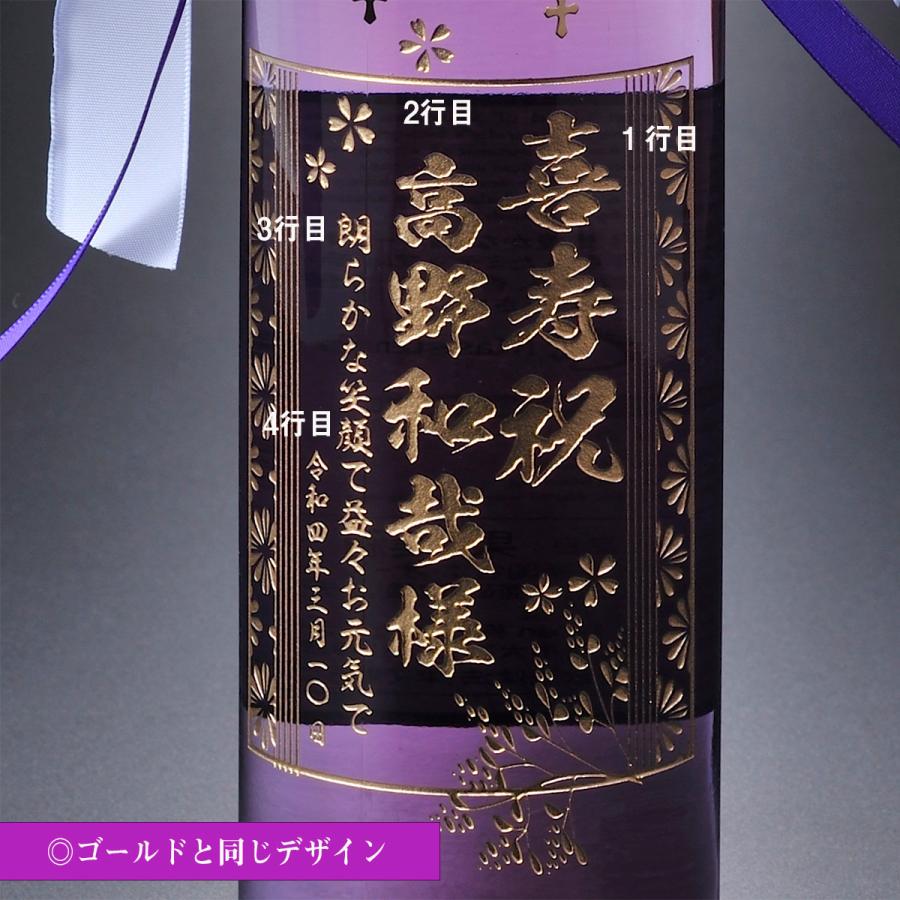 名入れ ギフト 清酒 日本産 吟醸酒 紫 酒 せいらん 天然ハーブ 清藍