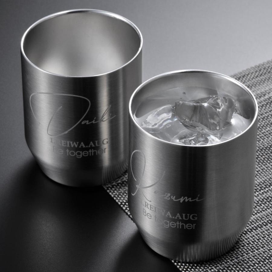 名入れ ギフト タンブラー サーモス thermos 真空断熱カップ ２点セット 360ml ステンレス ジョニーウォーカー ブラックラベル １２年 セットの画像