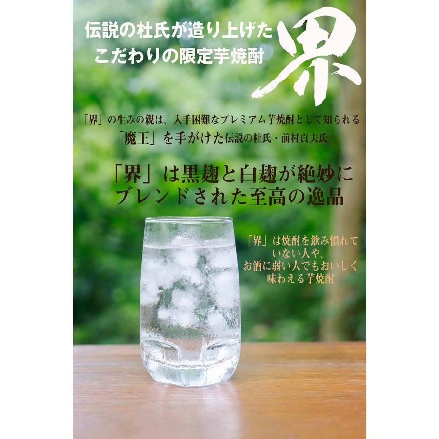 名入れ ギフト SXX 酒 デコボトル 芋焼酎 東酒造 界 1800ml パールリボン・コサージュ付 木箱入り_2