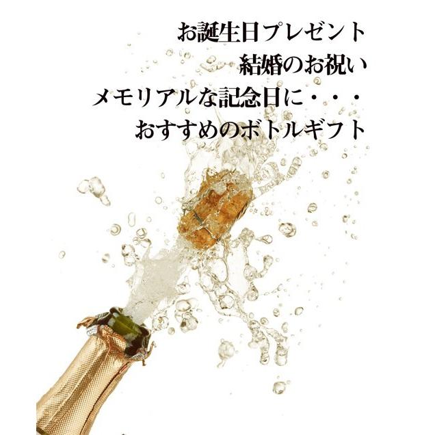 名前入り プレゼント ギフト 彼氏 彼女 男性 女性 お祝い 誕生日 記念日 クリスマス X'mas ミニスパークリングワイン 180ml ＆ シャンパングラスセットの画像