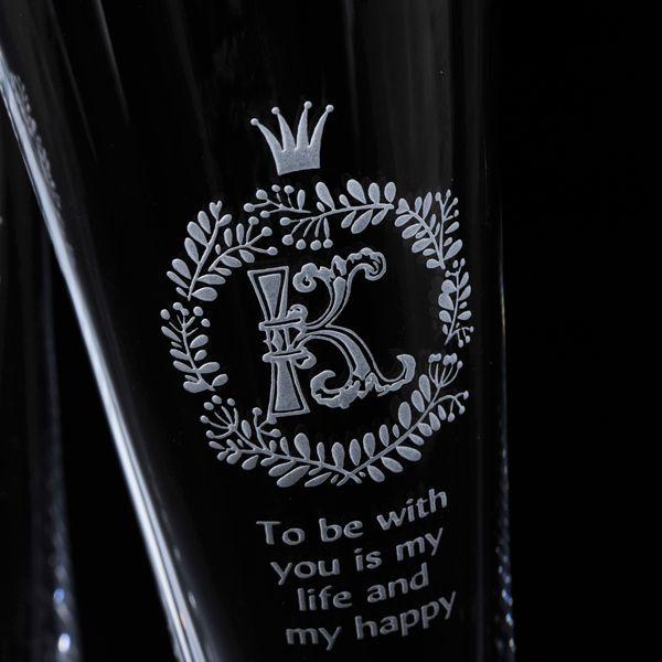 名入れ ギフト SXX ペア酒セット シャンパングラス モエ・エ・シャンドン ロゼ・アンペリアル 375ml \u0026 MOYA モヤ トールシャンパングラス 2点 布張りBOX入りの画像