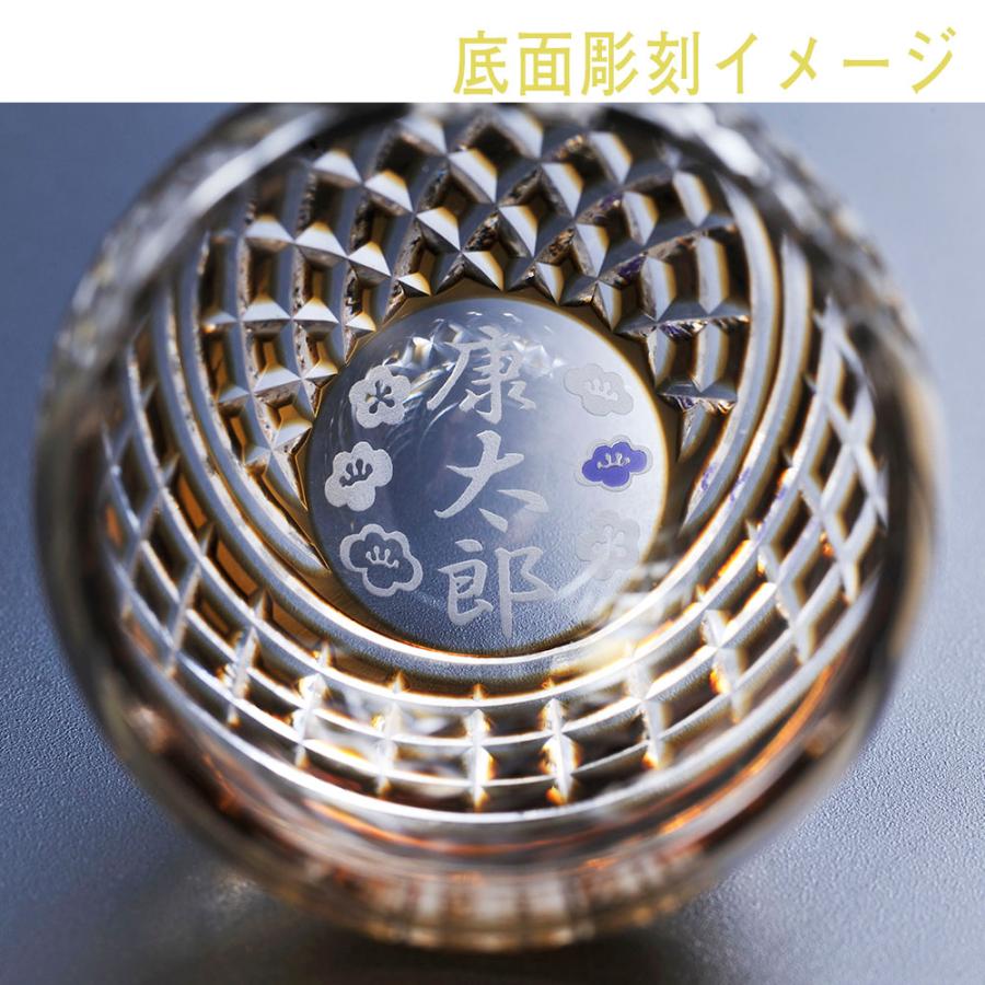 父の日 名入れ ギフト SXX 酒セット 切子 日本酒 久保田 千寿 純米吟醸