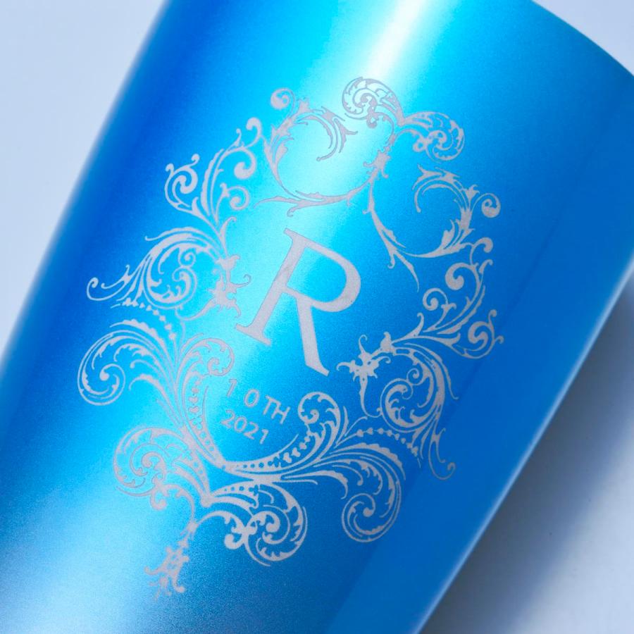 名入れ ギフト サーモス 誕生日 プレゼント 保温保冷  真空断熱タンブラー フェード 420ml JDE-421Cの画像