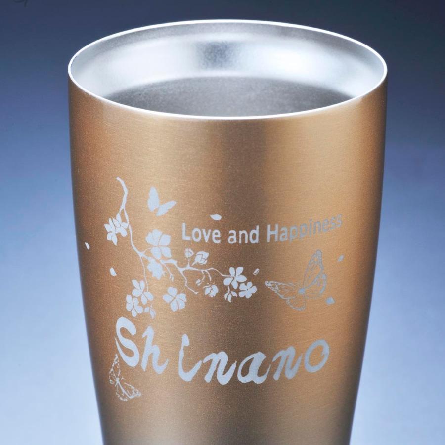 名入れ ギフト サーモス 誕生日 プレゼント 保温保冷  真空断熱タンブラー フェード 420ml JDE-421Cの画像
