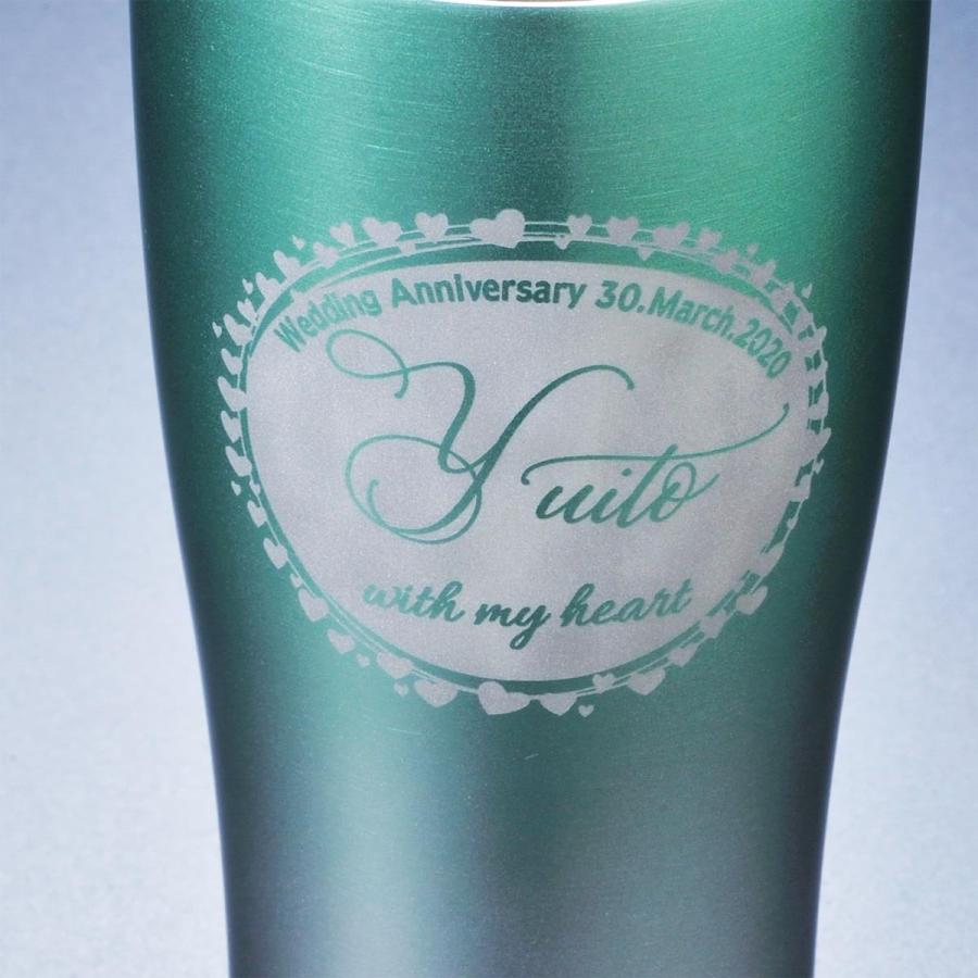 名入れ ギフト サーモス 誕生日 プレゼント 保温保冷  真空断熱タンブラー フェード 420ml JDE-421Cの画像