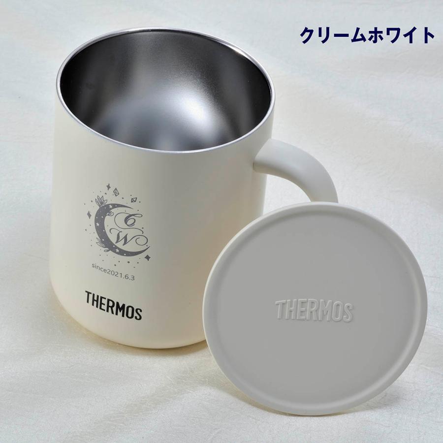 母の日　父の日　ギフト　誕生日　御祝い　名入れ　プレゼント　取っ手付マグカップ　THERMOS　サーモス　ふたつき　真空断熱マグカップ 280ml｜original｜03