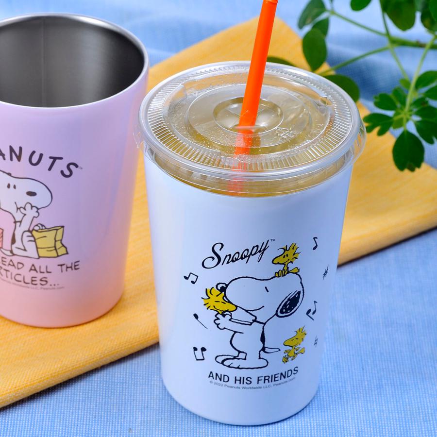 名入れ　スヌーピー　コンビニコーヒー　コンビニカップ　SNOOPY　保温保冷　パステルカラー　ステンレスタンブラー｜original｜05