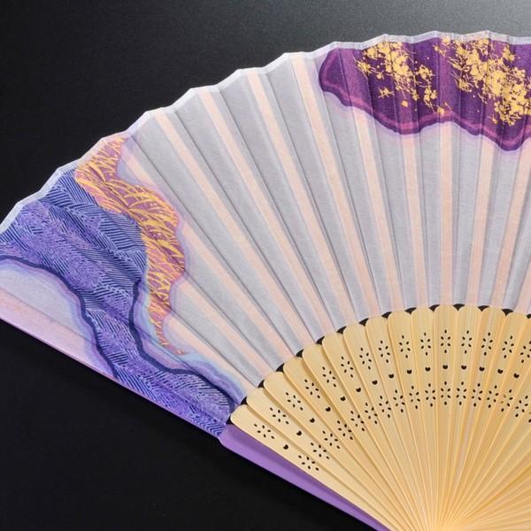 母の日 名入れ オリジナル ネーム 人気 敬老の日 プレゼント ギフト 誕生日 女性へ My扇子 藤紫 Ss Pfj 名入れのギフトハートangelic 通販 Yahoo ショッピング