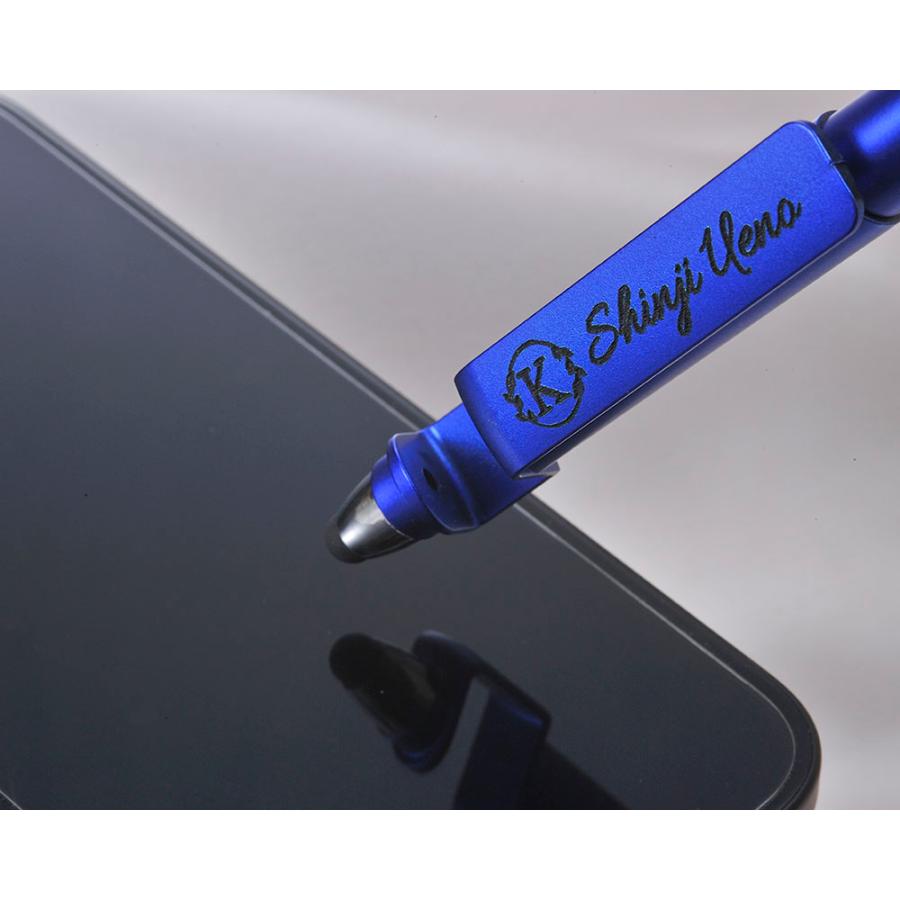 名入れ ギフト LXX ボールペン タッチペン スマホスタンド 3WAY マルチペン |  | 05
