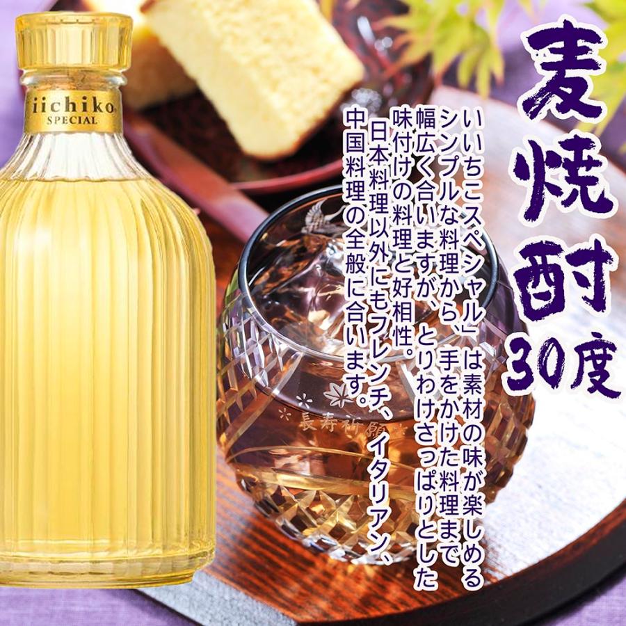名入れ ギフト SXX 酒セット 切子 麦焼酎 いいちこスペシャル 720ml