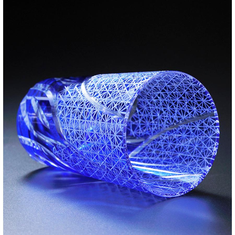名入れ ギフト SXX ウイスキー 切子 ジョニーウォーカー レッドラベル 200ml \u0026 菊繋ぎ 一口ビアグラス ギフトBOX入りの画像