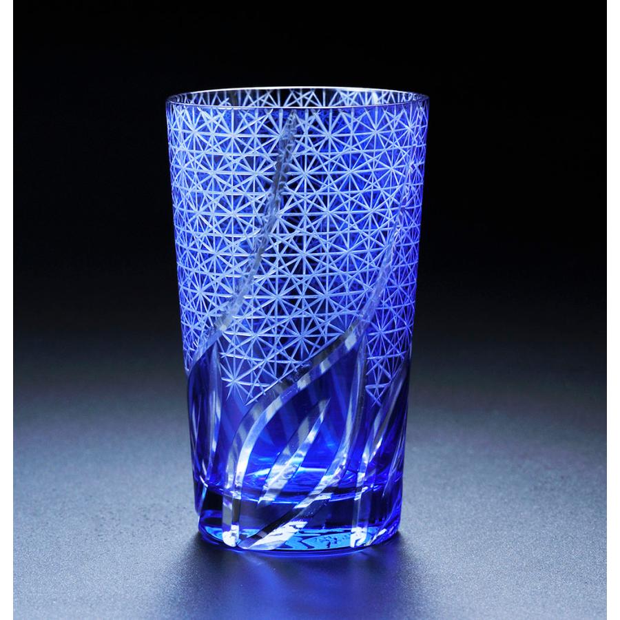 名入れ ギフト SXX ウイスキー 切子 ジョニーウォーカー レッドラベル 200ml \u0026 菊繋ぎ 一口ビアグラス ギフトBOX入りの画像