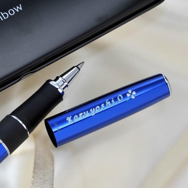 名入れ ギフト LXX TOMBOW ボールペン ZOOM 505 ブルー : 名入れの