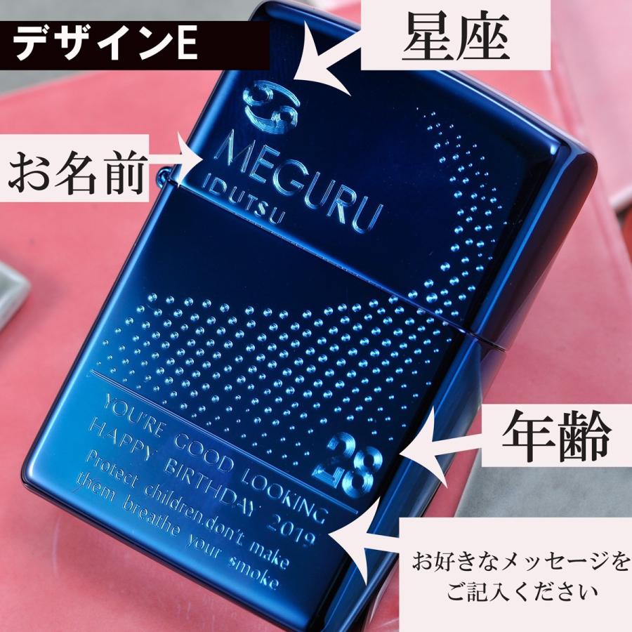オリジナルデザイン、スマホ、タバコ、ジッポポケット付ホルダー濃紺 ZIPPO（ジッポー） 名入れ ギ父の日 フト 男性 メンズ 喫煙具 おもしろ