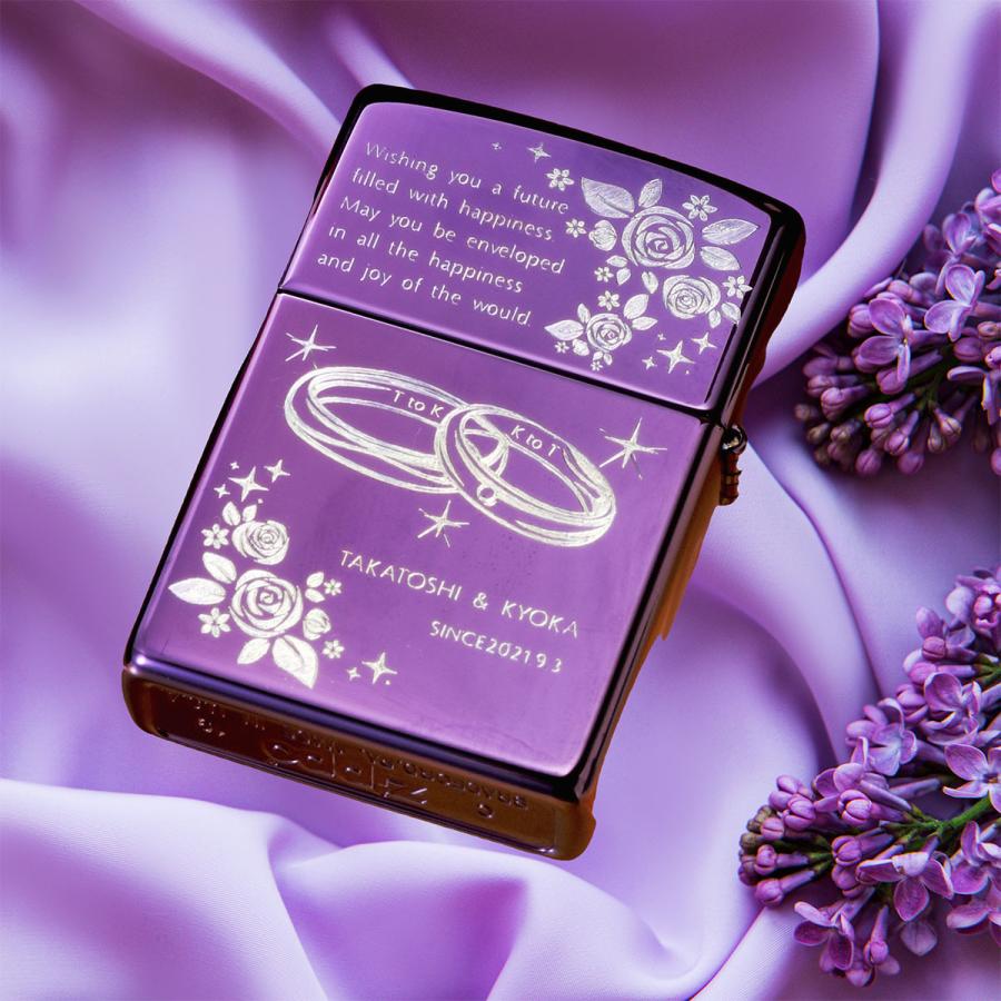 ZIPPO（ジッポー） 名入れ ギフト ペアZIPPO カップル おそろい ペア