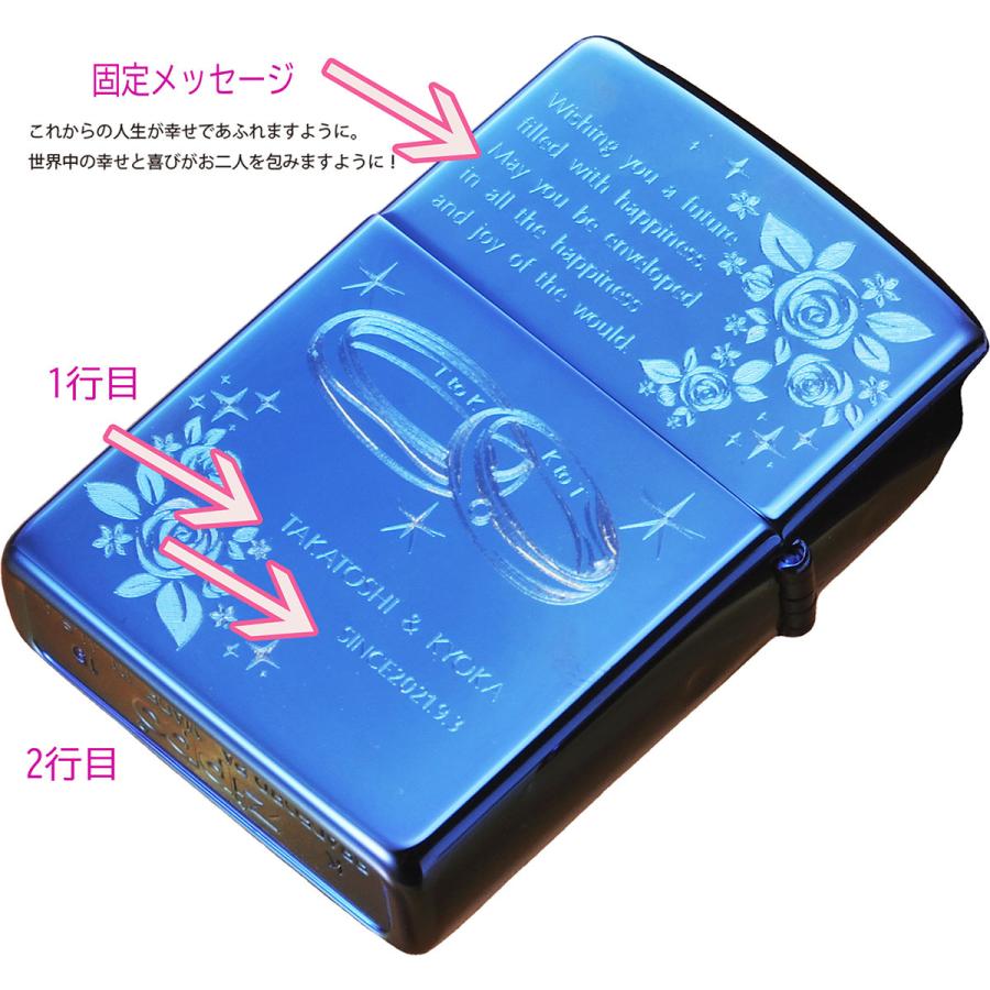 ZIPPO（ジッポー） 名入れ ギフト ペアZIPPO カップル おそろい ペア
