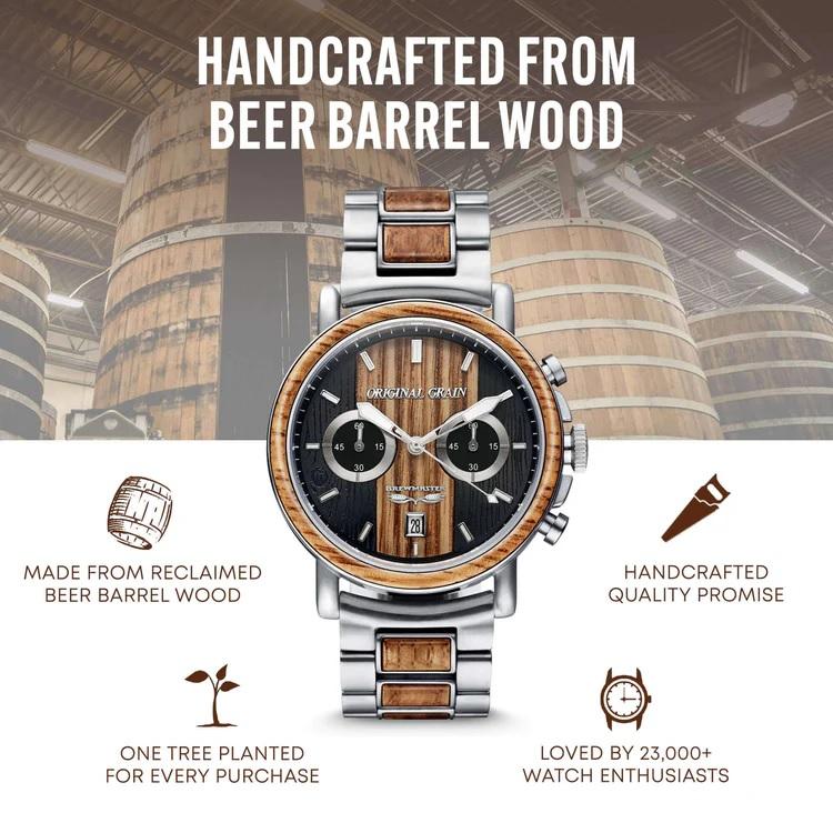 ORIGINAL GRAIN Alterra Chronograph 44mm - Brewmaster オリジナル