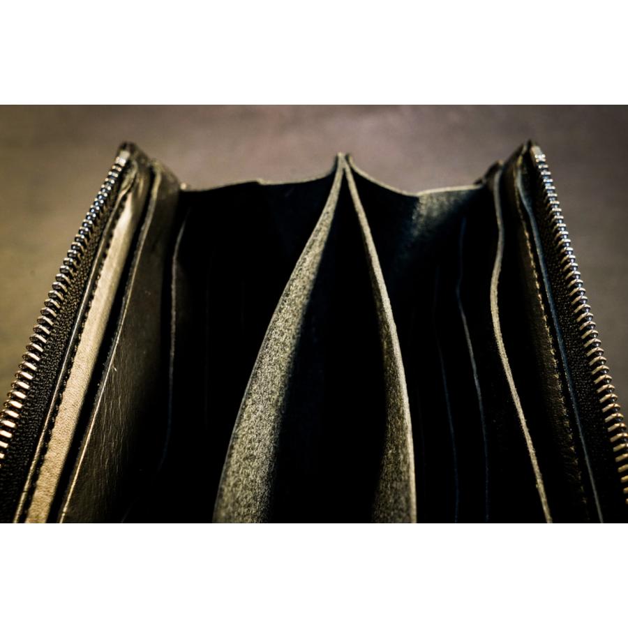 sciva - 長財布 (L字ファスナー) サンニーロ シーヴァ 木製財布 木製