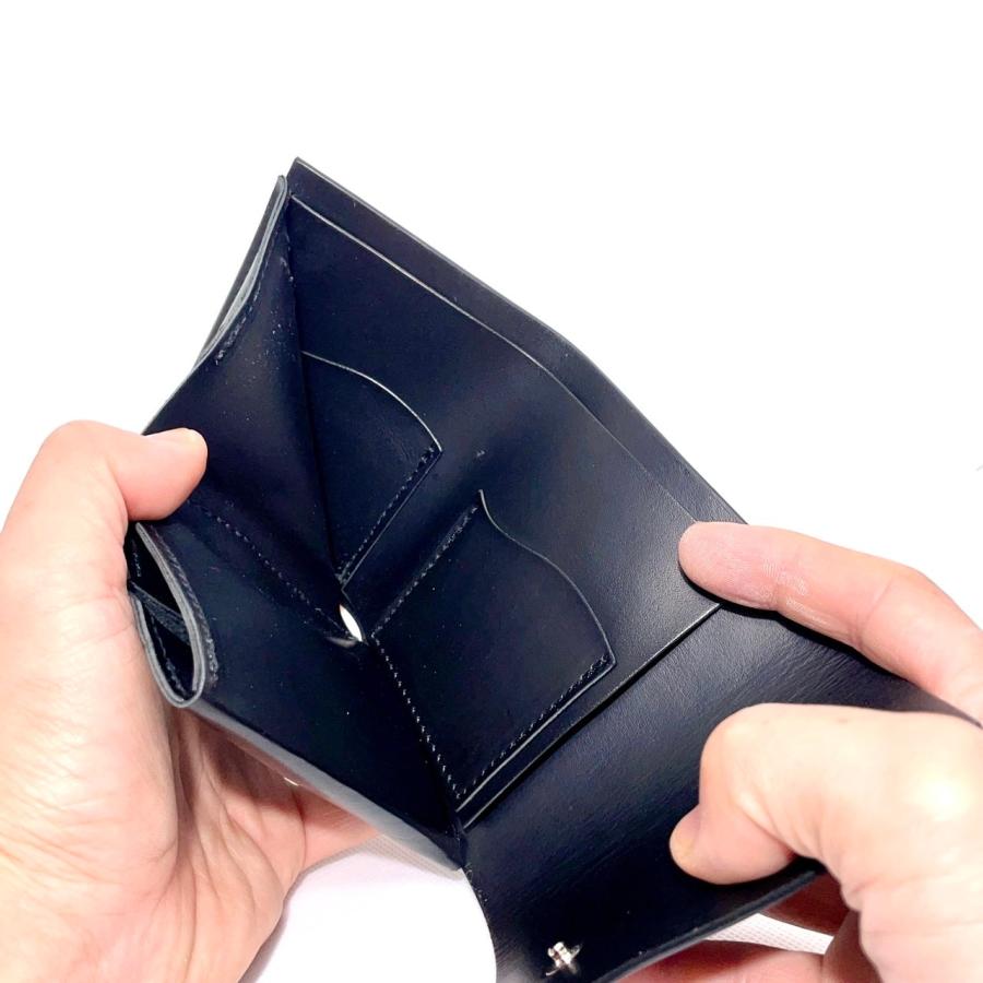 sciva - 三つ折り財布 ブラック シーヴァ 木製財布 木製小物入れ 木製